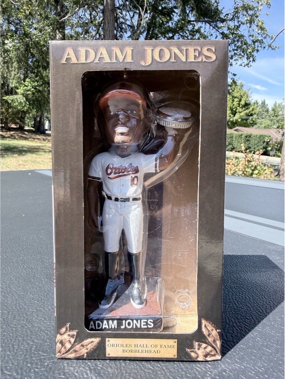 Adam Jones Hall Of Fame Bobblehead SGA 8/9/2025 HOF Baltimore Orioles 🏆